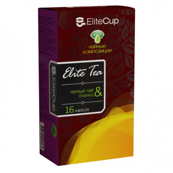 Капсулы EliteCup «Черный чай - Очанка» (16 шт)