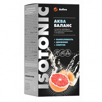 Изотонический напиток «Аква Баланс» (15 пакетиков)
